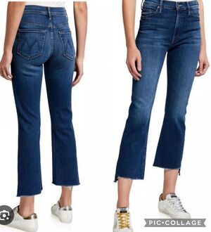 Mother the insider crop step fray size 26, $238 A61